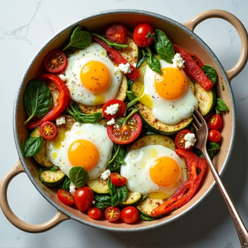 Sheet Pan Egg and Roasted Veggie Bake