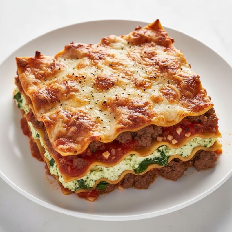 Classic Beef and Ricotta Lasagna Bake