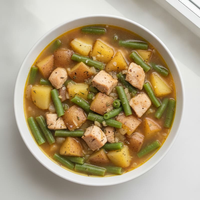 Green Bean and Potato Soup