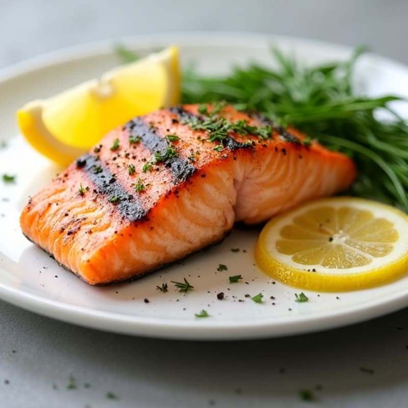 Lemon Herb Grilled Salmon
