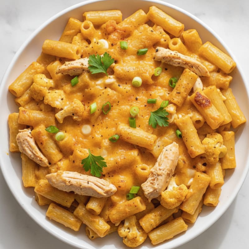 Protein-Packed Baked Macaroni and Cheese