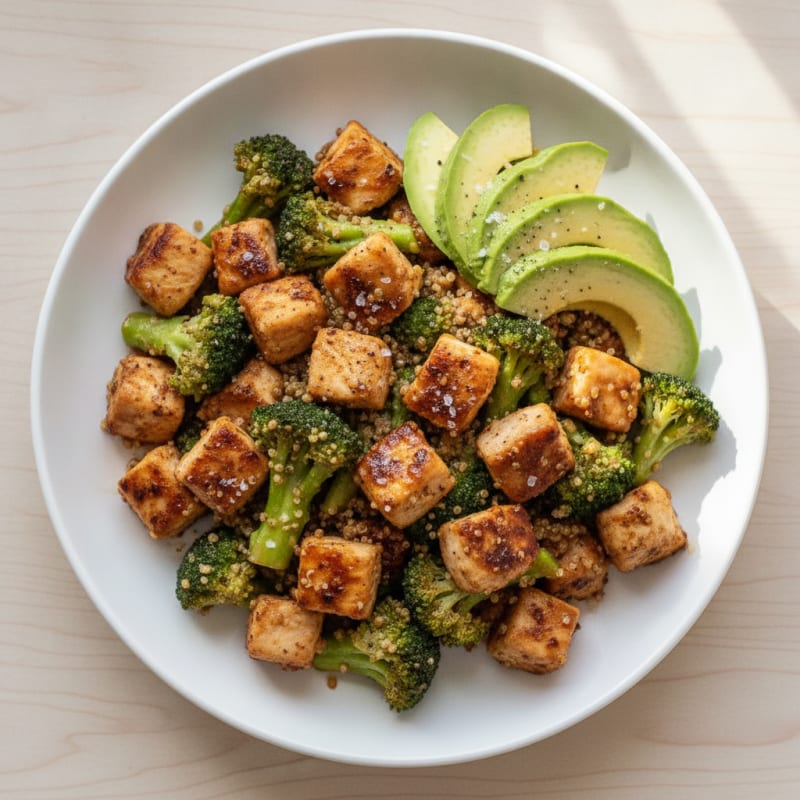 Quick Ginger Chicken & Broccoli Stir-Fry