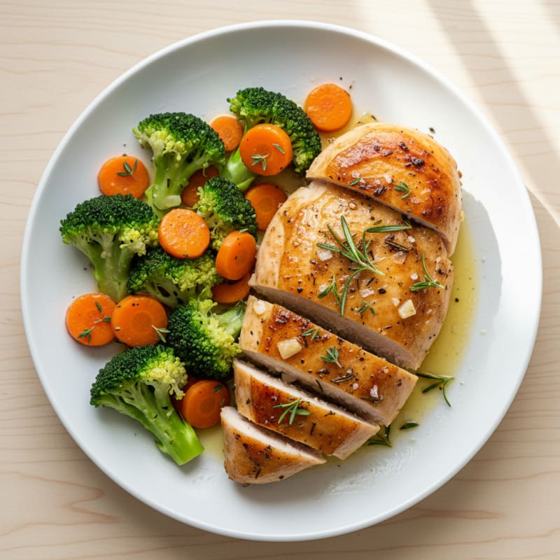 Garlic Herb Roasted Chicken
