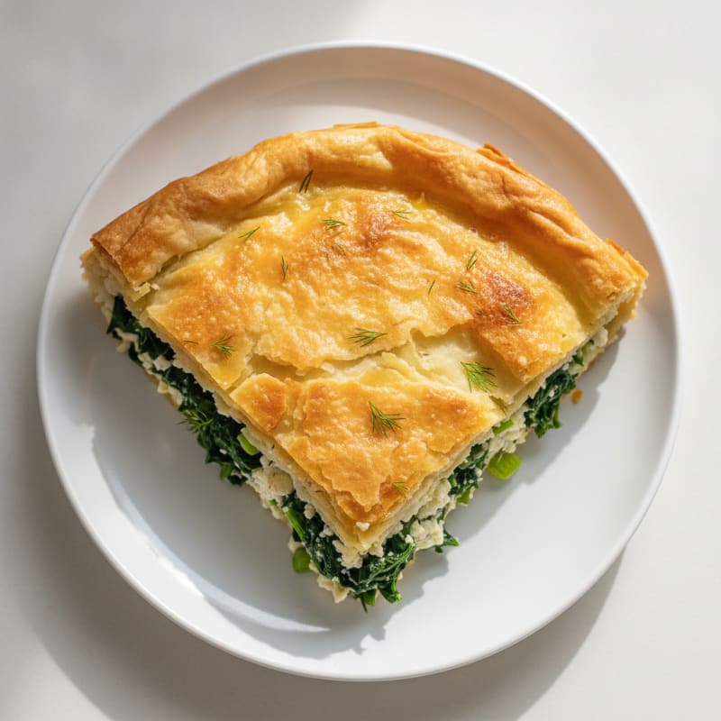 Spinach and Feta Phyllo Pie