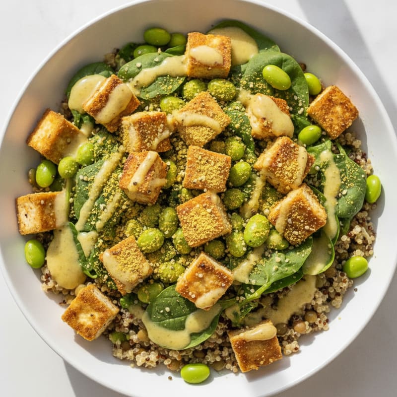 Lentil and Quinoa Power Bowl