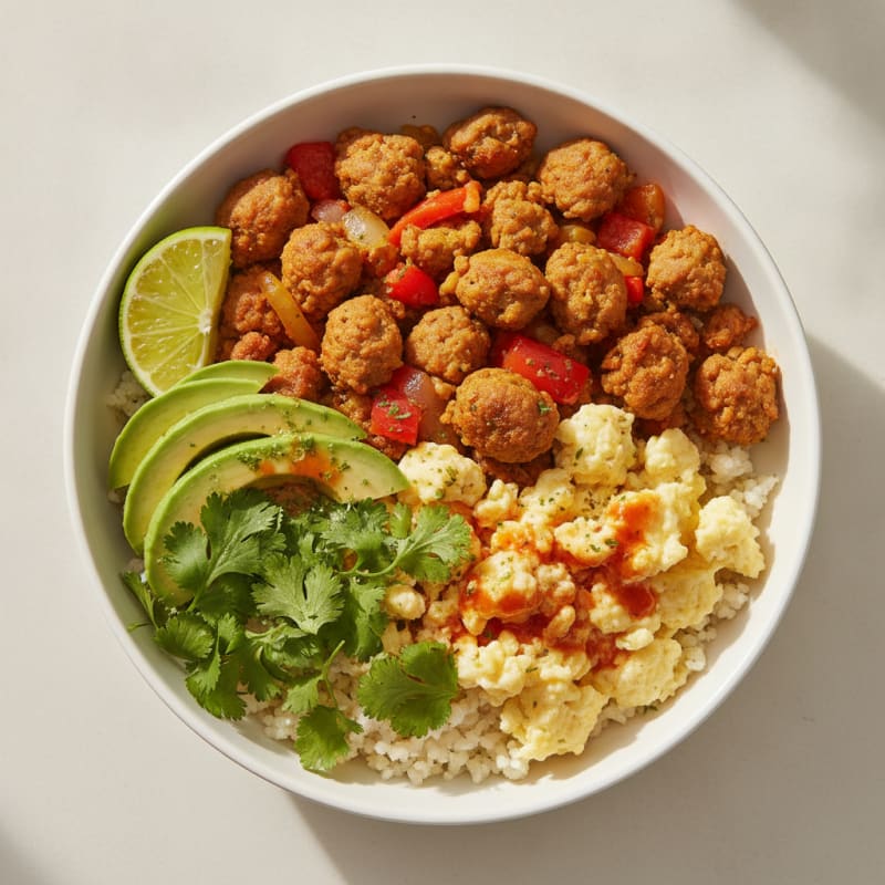 Spicy Chorizo Breakfast Bowl