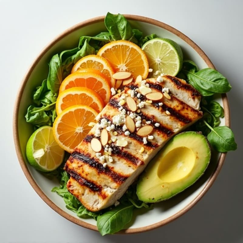Fresh Citrus Avocado Crunch Bowl