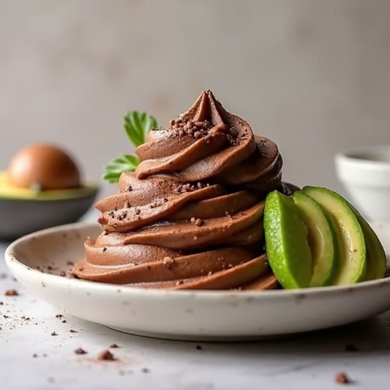 Creamy Dark Chocolate Avocado Mousse
