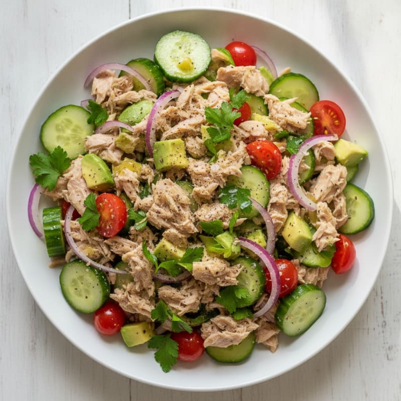 Mediterranean Zesty Tuna Salad