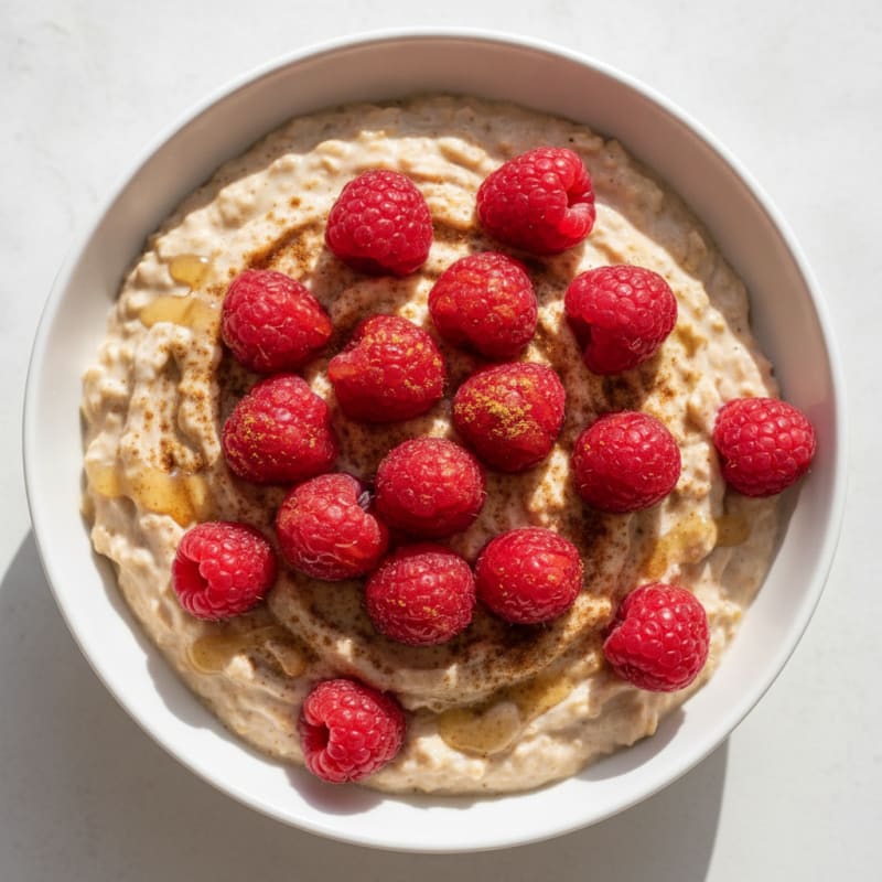Berry Protein Overnight Oats