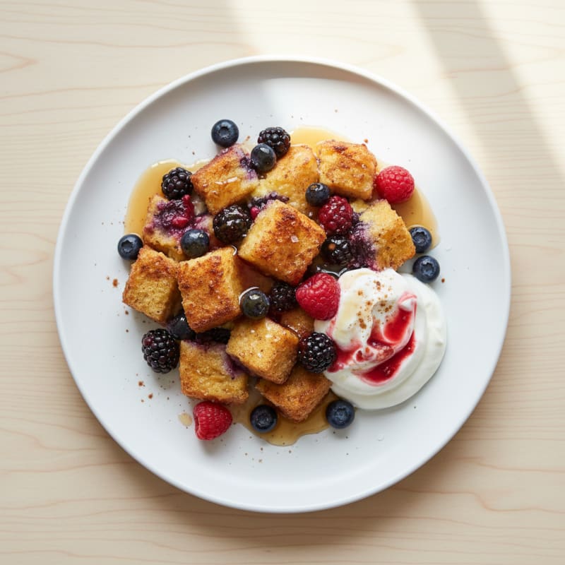Baked Berry French Toast Casserole