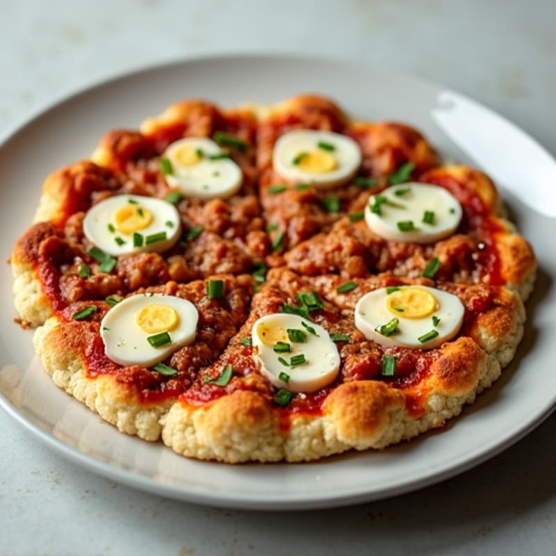 High-Protein BBQ Chicken Pizza