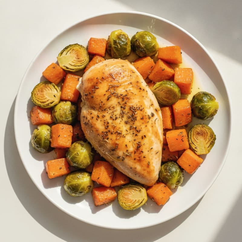 Herb-Roasted Chicken with Root Vegetables