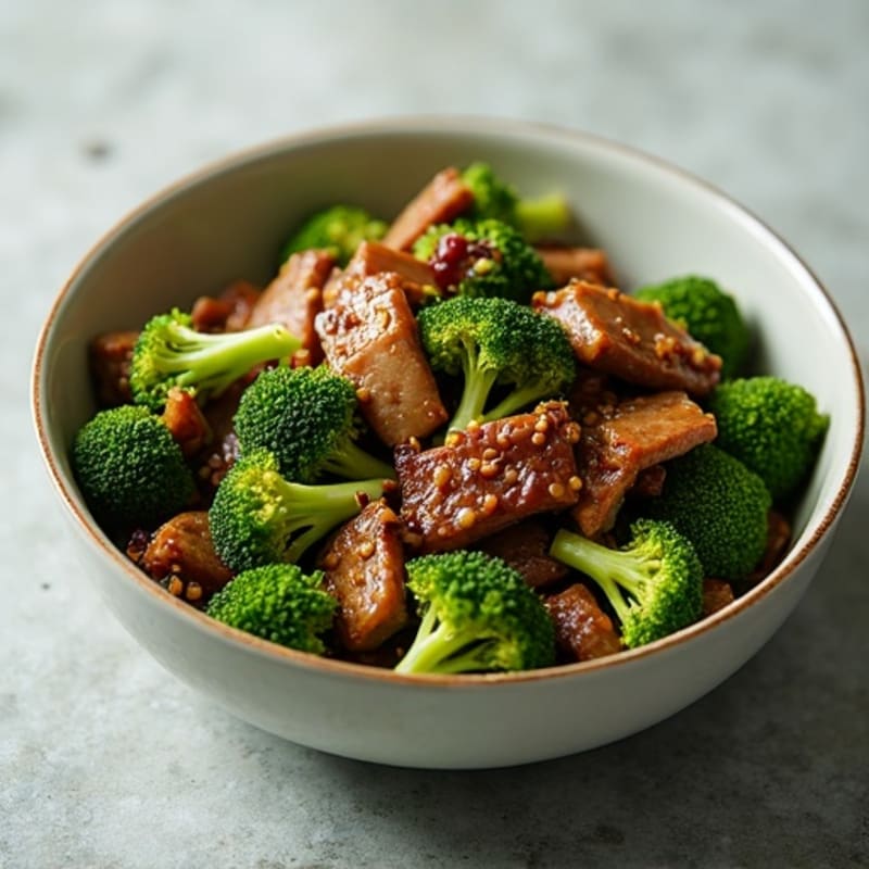 Ginger-Garlic Beef and Broccoli Stir-Fry