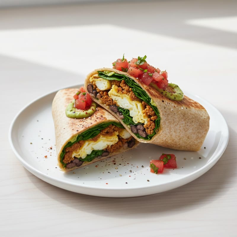 Ultimate Loaded Breakfast Burrito