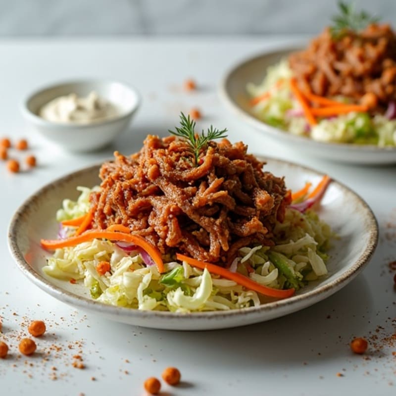 BBQ Pulled Pork with Crunchy Slaw