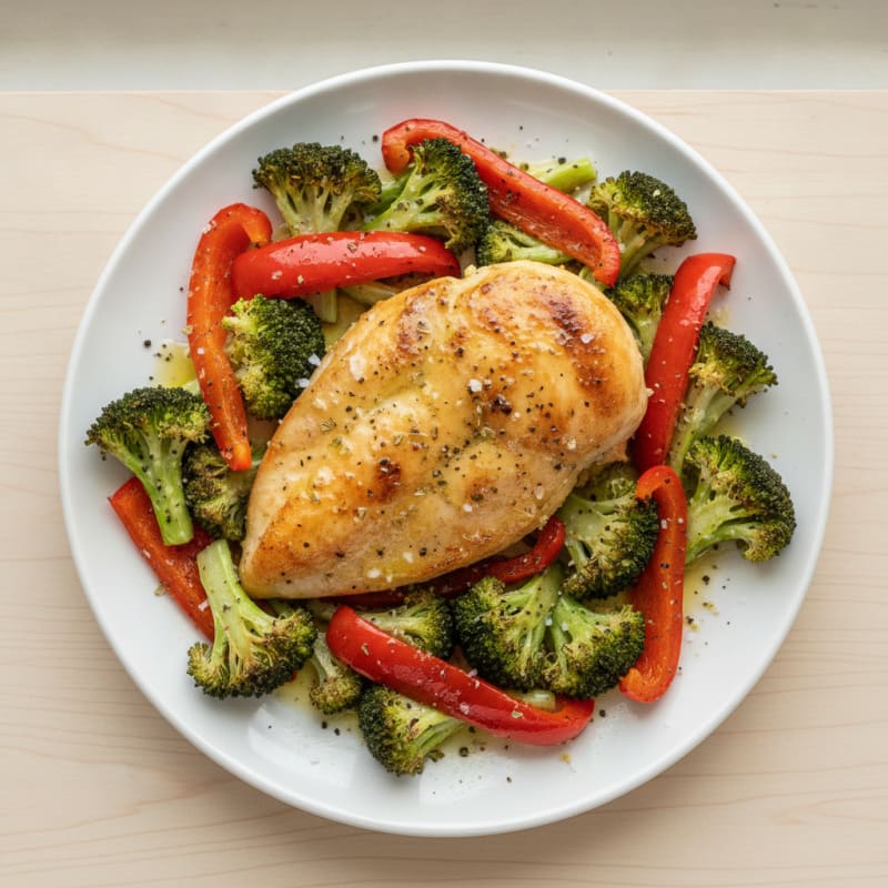 Sheet Pan Lemon Herb Chicken and Veggies