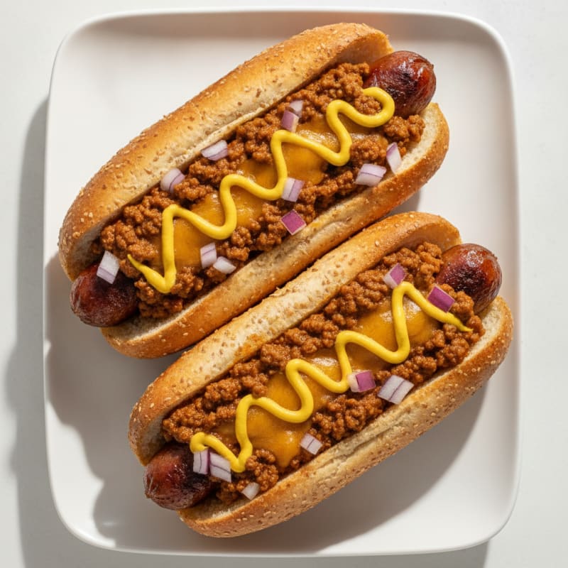 Classic Chili Cheese Hot Dogs