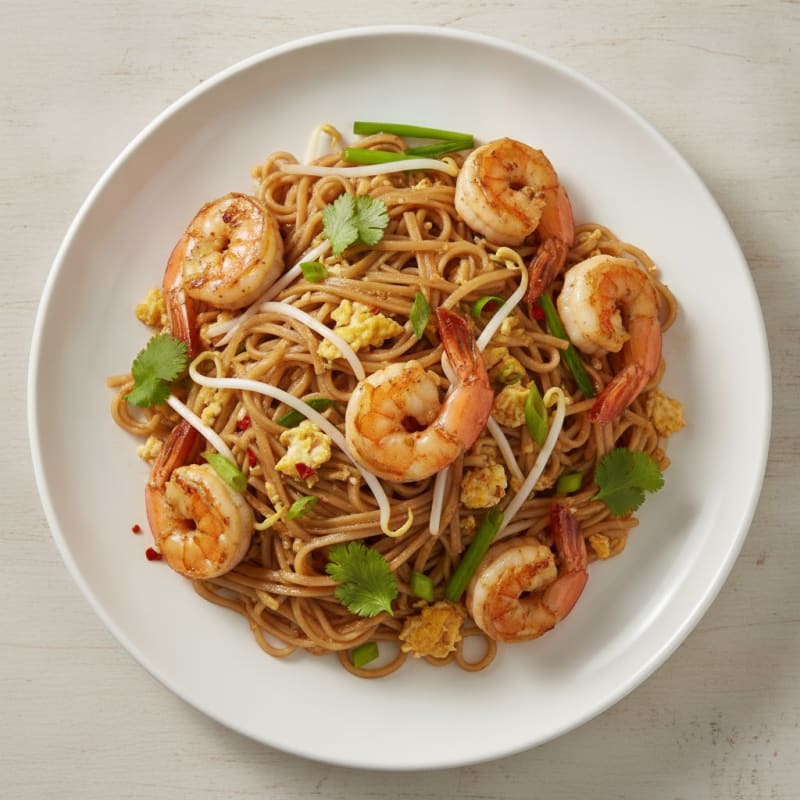 Shrimp Pad Thai Noodles