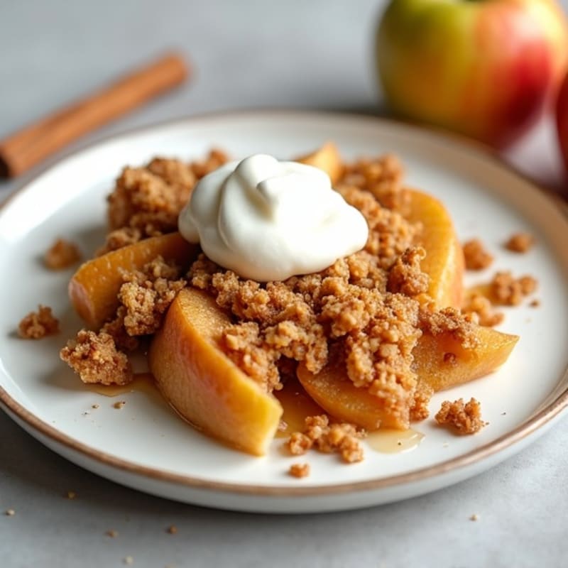 Baked Cinnamon Apple Crisp