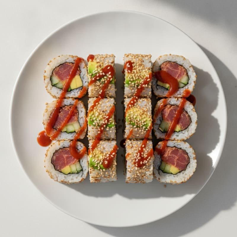 Spicy Tuna Sushi Rolls