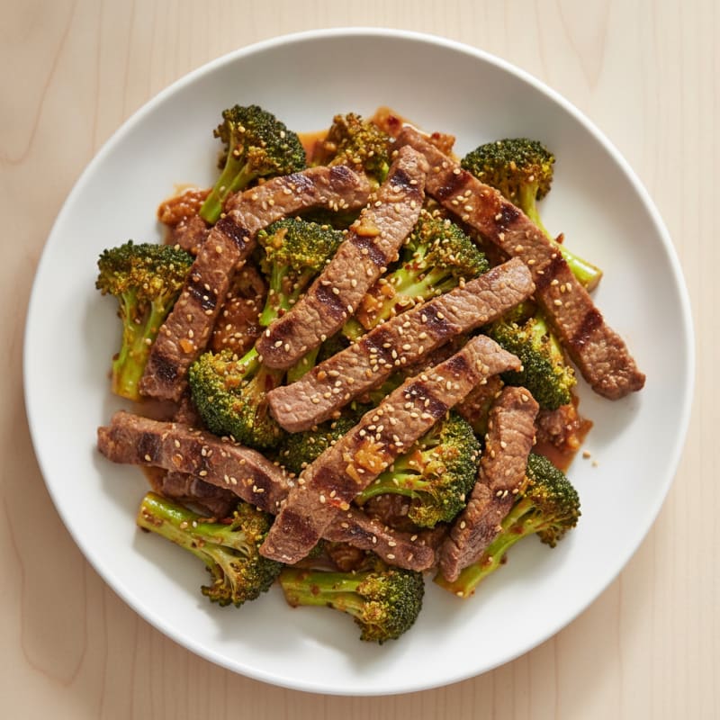 Sesame Beef & Broccoli Stir-Fry