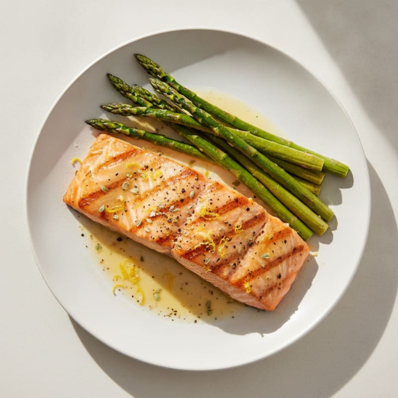 Lemon Herb Grilled Salmon