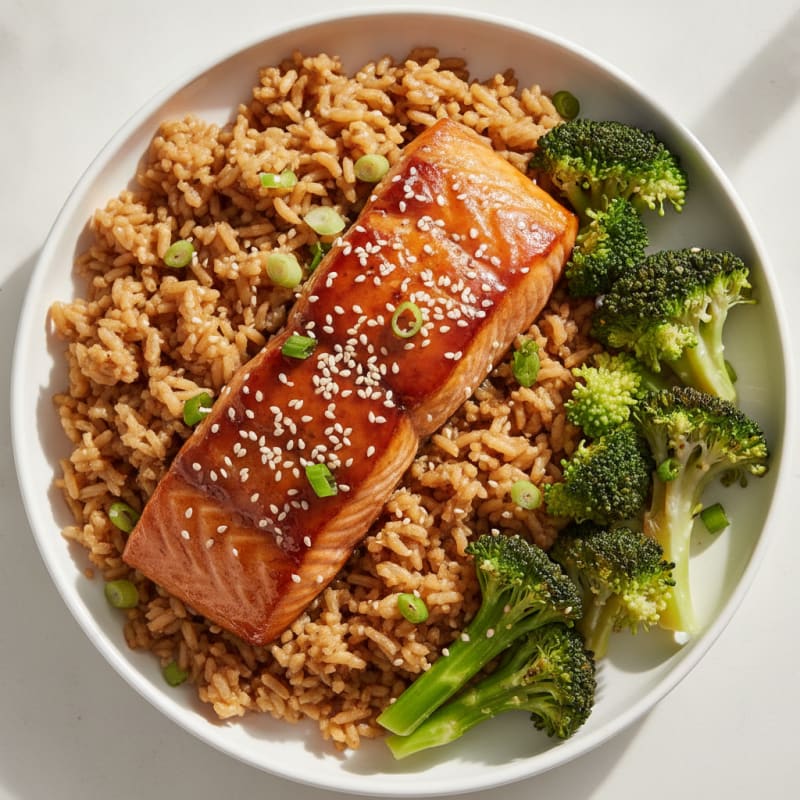 Teriyaki Glazed Salmon