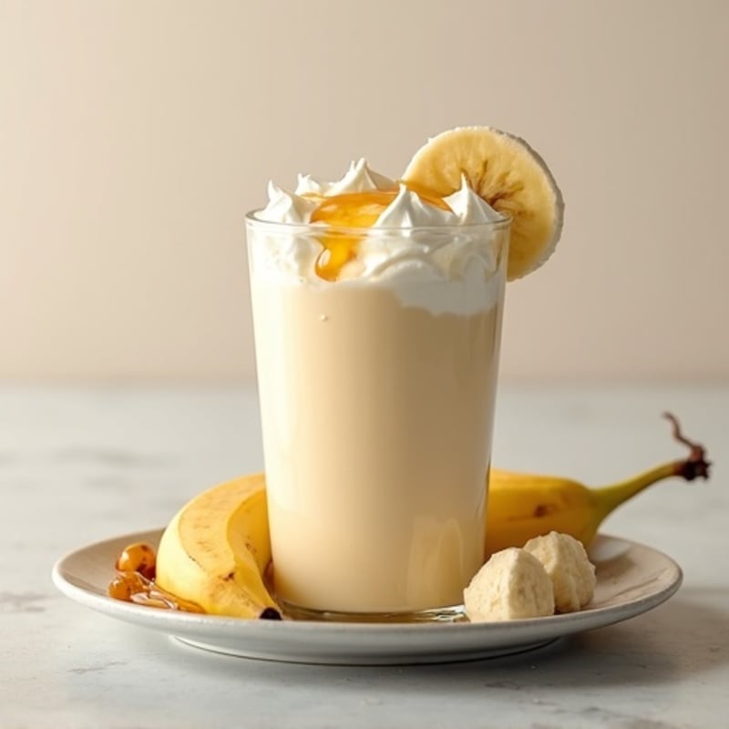 Vanilla Protein Shake with Greek Yogurt and Cottage Cheese