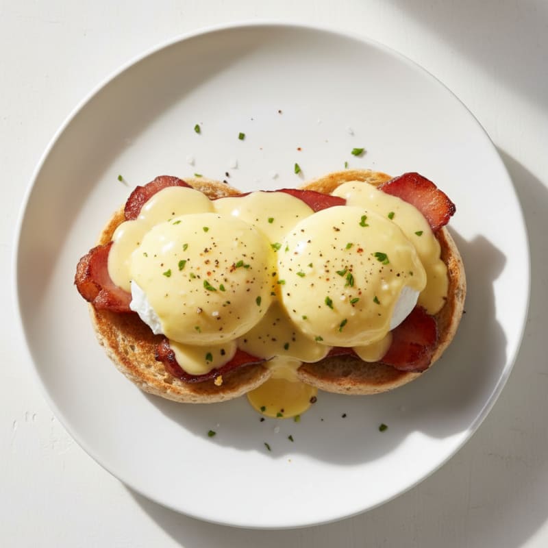 Classic Eggs Benedict with Hollandaise
