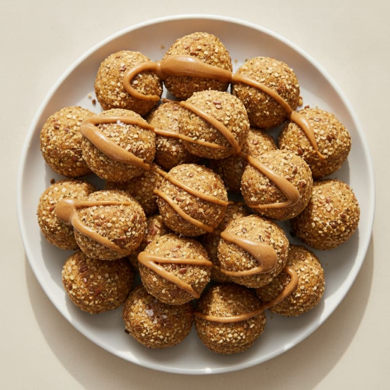 Almond Butter Protein Power Bites