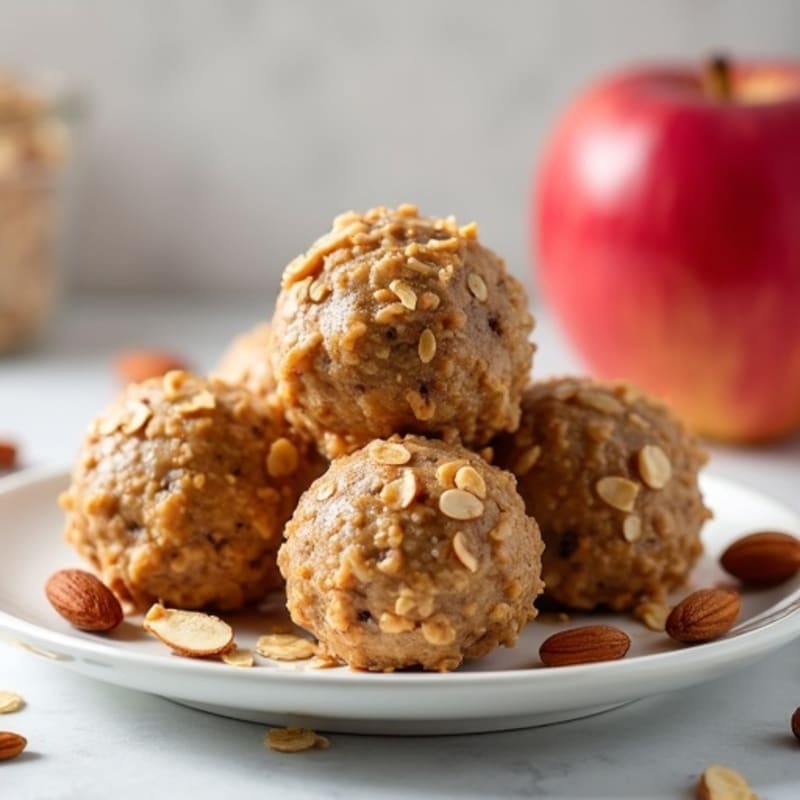 Crunchy Apple-Almond Energy Bites