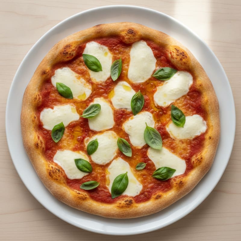 Classic Margherita Pizza with Fresh Basil