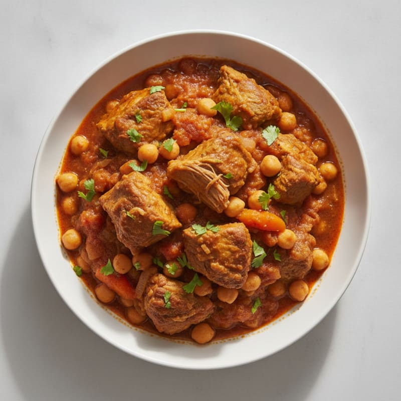 Spiced Moroccan Lamb Tagine