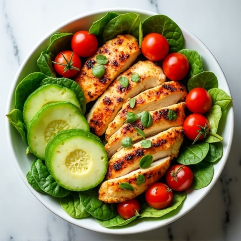 Crisp Avocado Salad Bowl