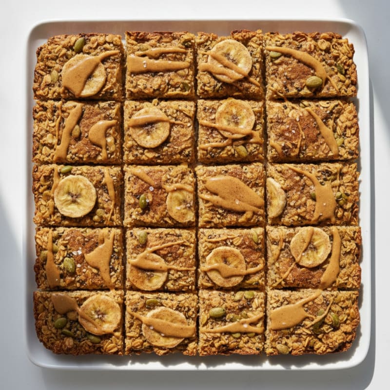 Baked Vegan Protein Power Bars