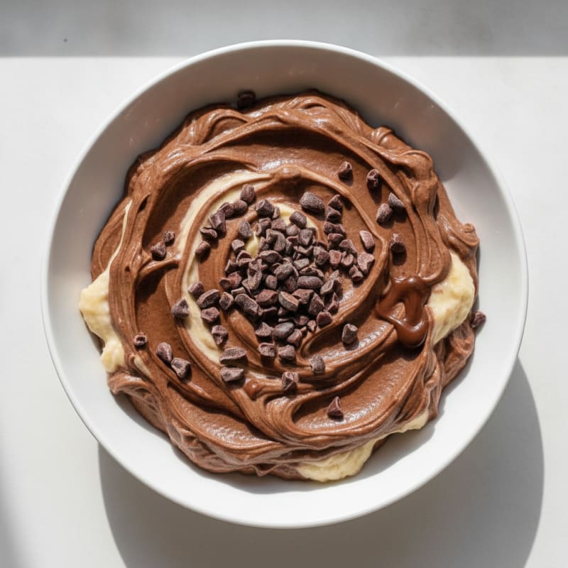 Chocolate Banana Protein Pudding