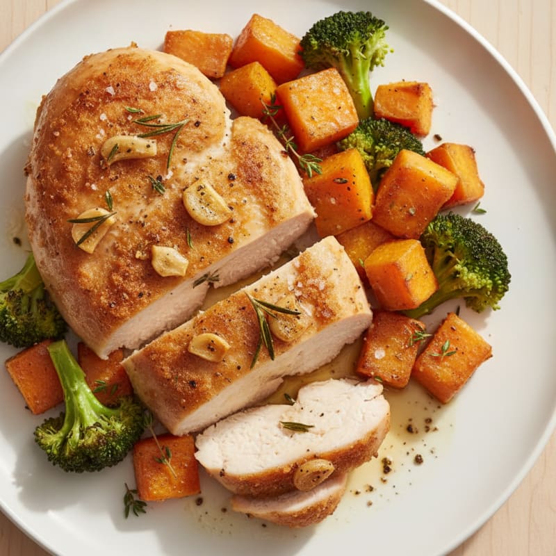 Garlic Herb Roasted Chicken