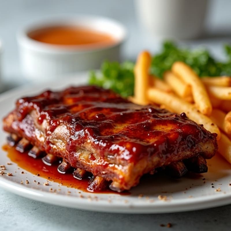 Slow-Cooked Sticky BBQ Pork Ribs