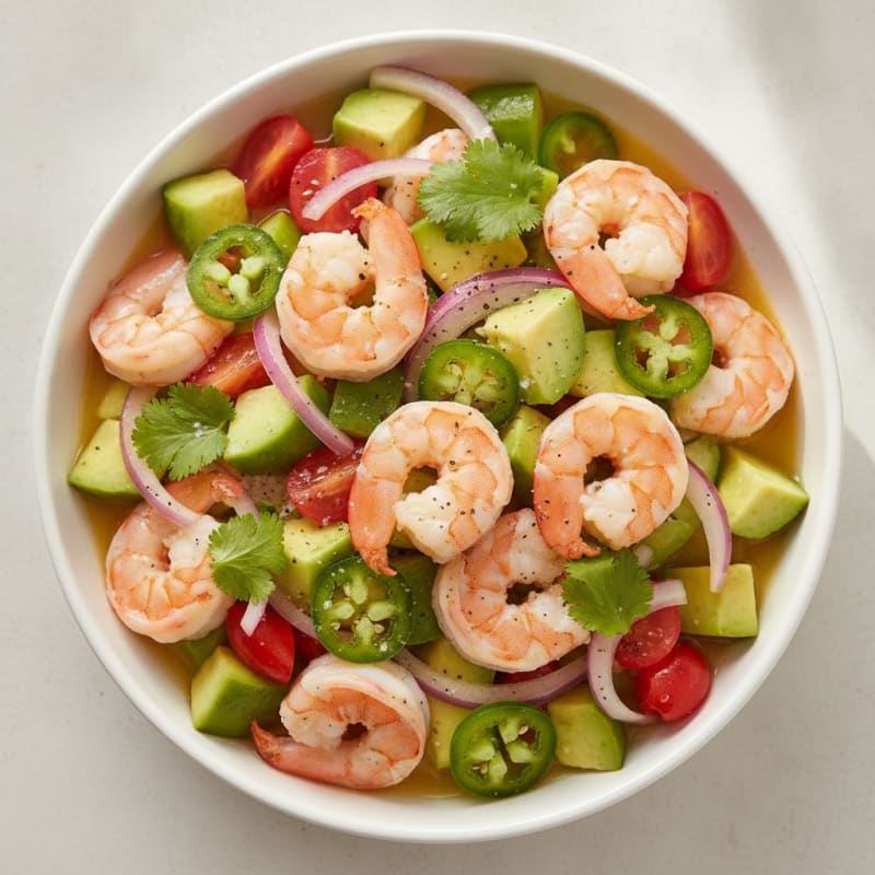 Shrimp and Avocado Ceviche