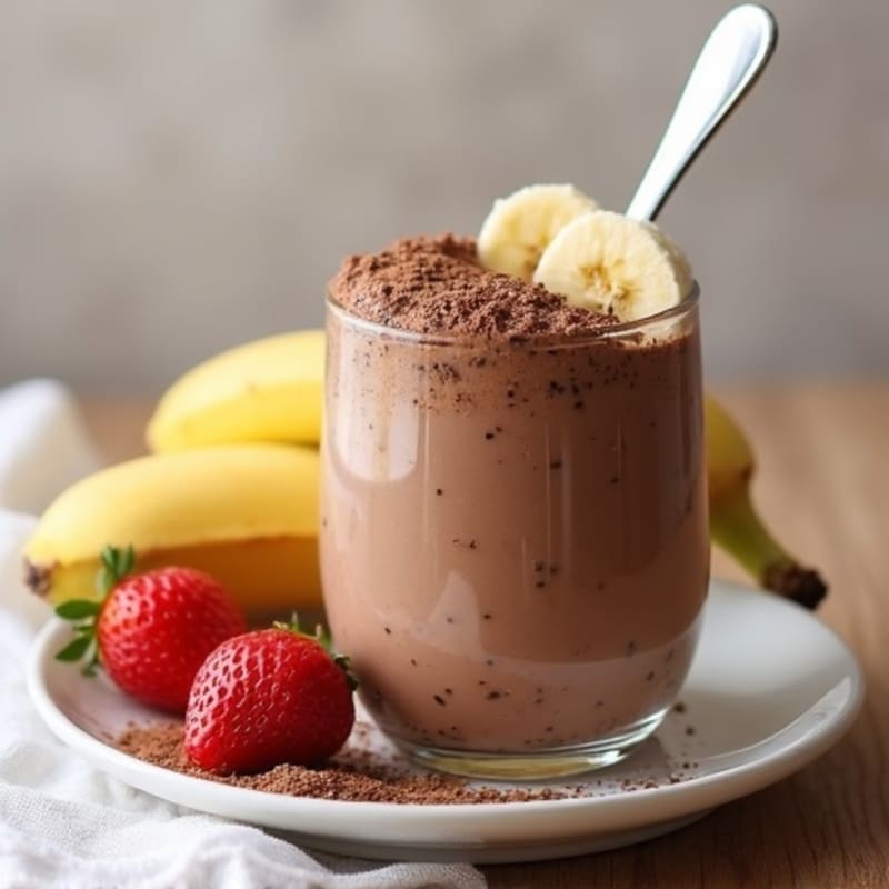 Silky Chocolate Protein Mousse