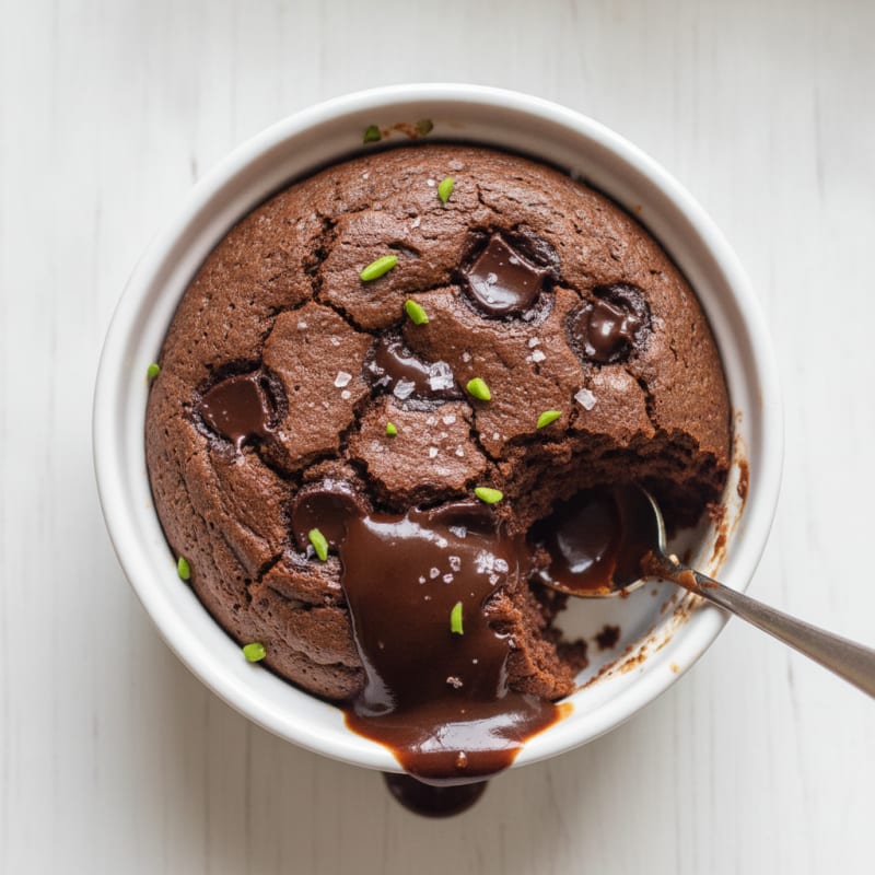 Decadent Chocolate Protein Mug Cake