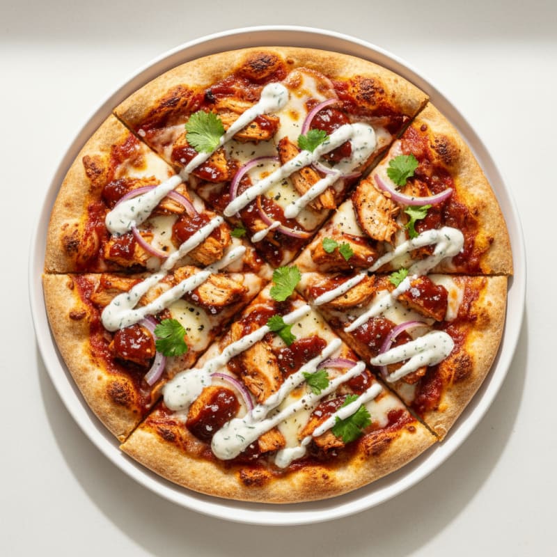 BBQ Ranch Chicken Pizza