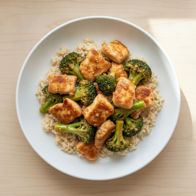 Teriyaki Chicken and Broccoli Stir-Fry