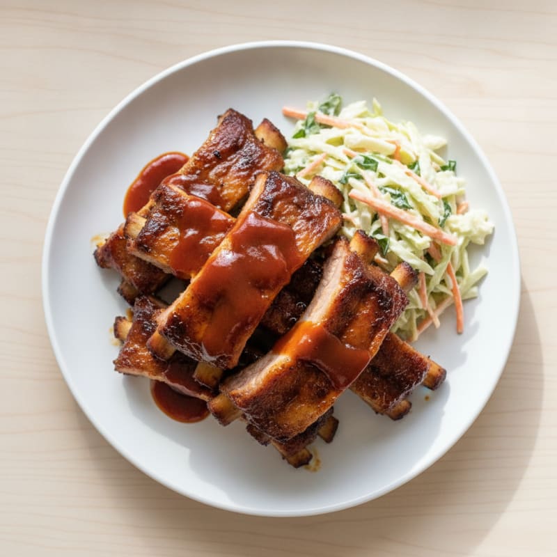 Sticky BBQ Baby Back Ribs