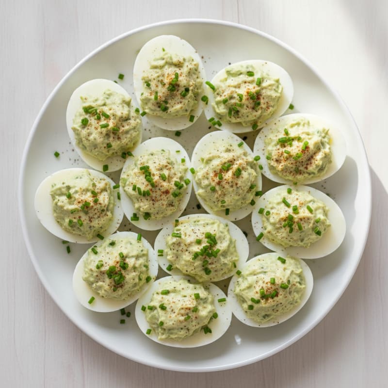 Classic Deviled Eggs with Fresh Herbs