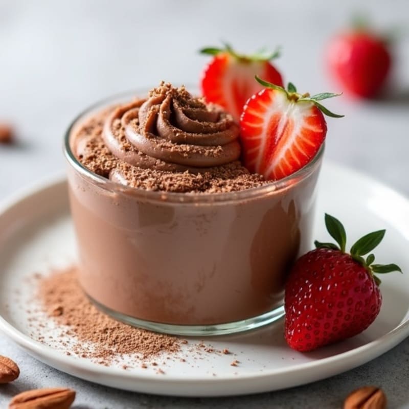 Silky High-Protein Chocolate Greek Yogurt Mousse