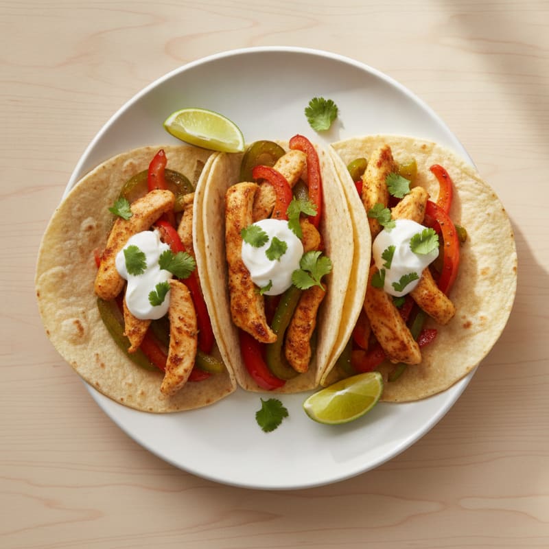 Chicken Fajita Tacos
