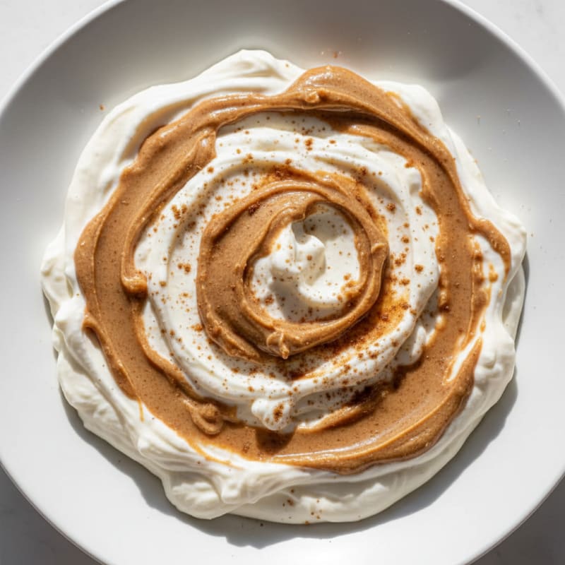 Silky Greek Yogurt Protein Pudding with Almond Butter