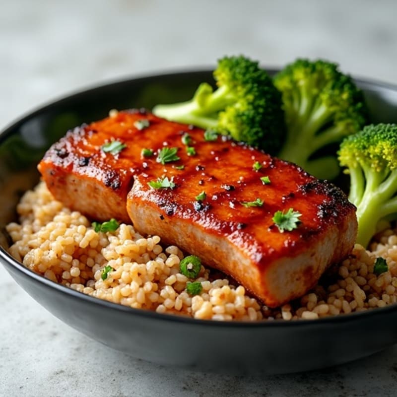 Sticky Sweet and Savory Roasted Pork